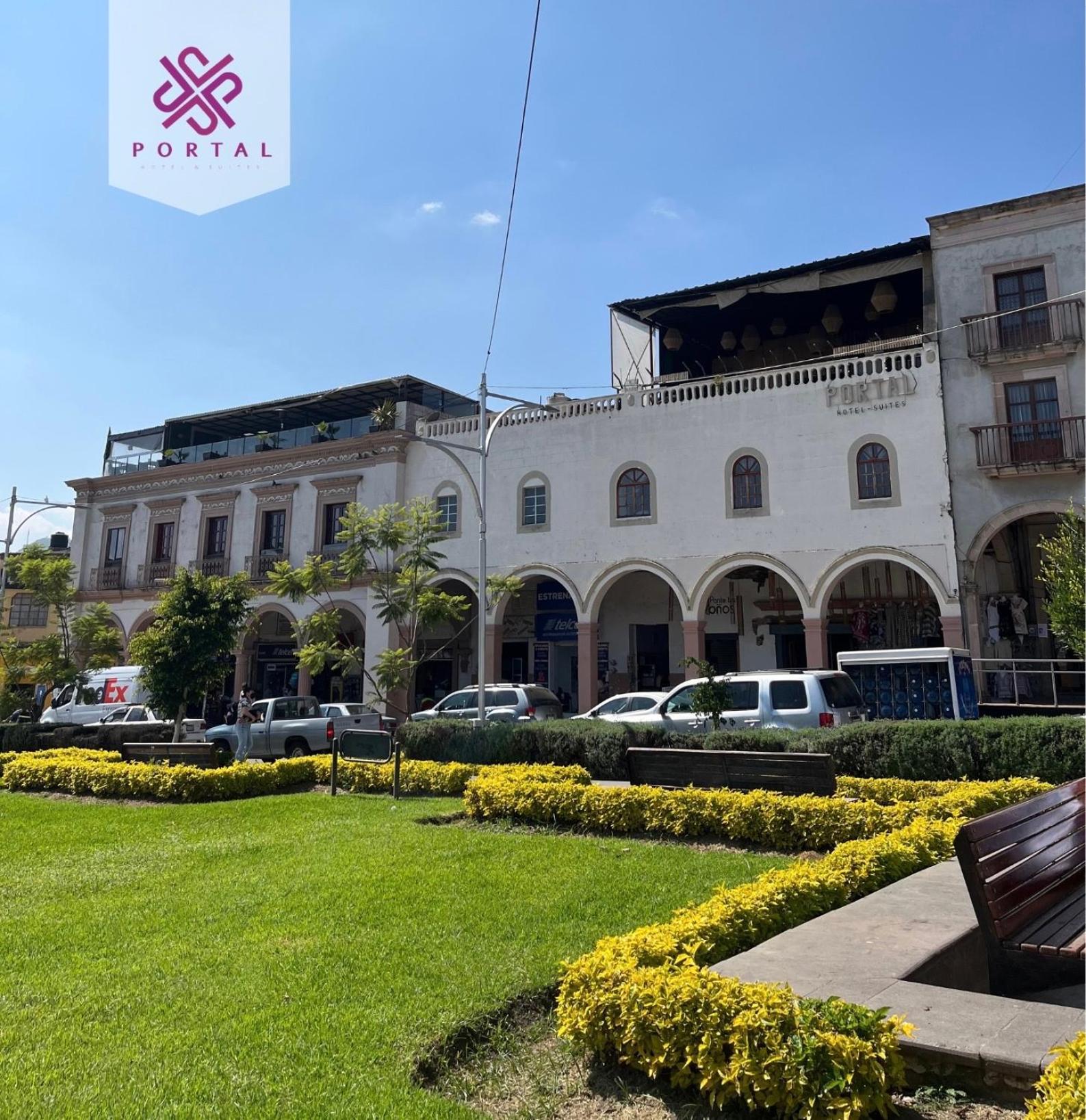 Hotel Portal & Suites Ciudad Hidalgo 외부 사진